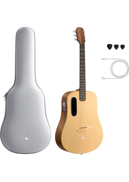 Lava LVM4S41WBB Me 4 Smart Ladin Akustik Gitar
