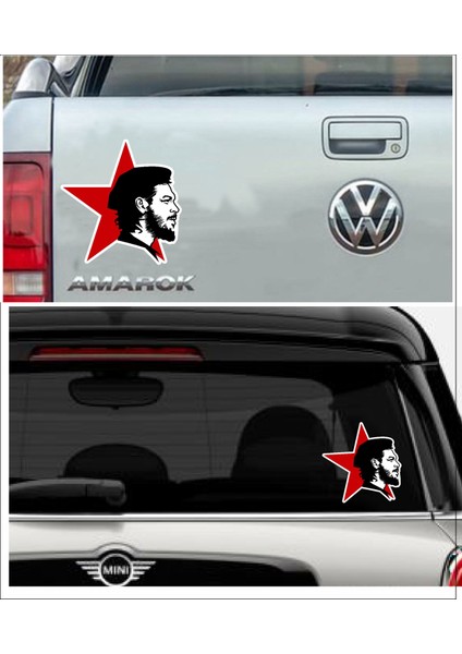 Che Guevara Araba Oto Motosiklet Sticker 00091
