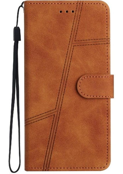 Xiaomi 11 Lite Için Flip Case Bilek Kayışı Cüzdan Pu Deri Kart Yuvaları Flip (Yurt Dışından)