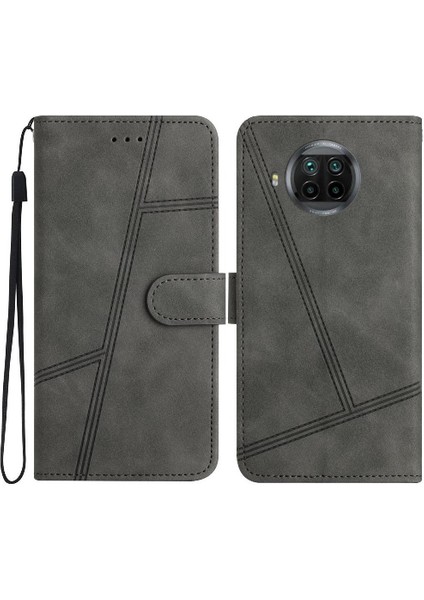 Xiaomi 10T Lite Bilek Kayışı Için Flip Case Kart Yuvaları Tutucu Manyetik Tam (Yurt Dışından)
