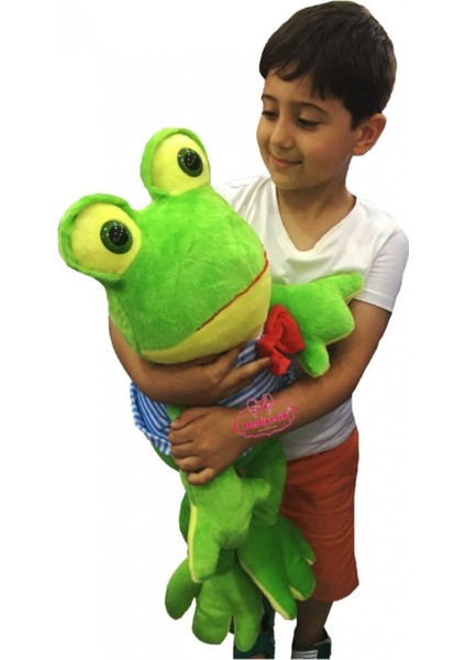 Sevimli Kurbağa Peluş Dev Boy 70 cm