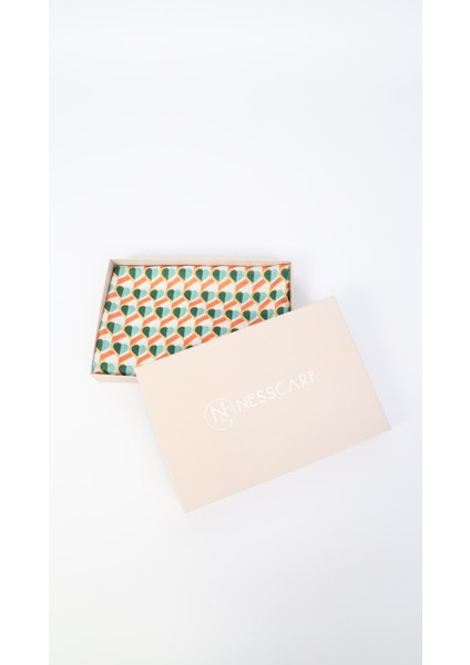 Kalp Desenli Yeşil Soft Eşarp 95X95 modelleri