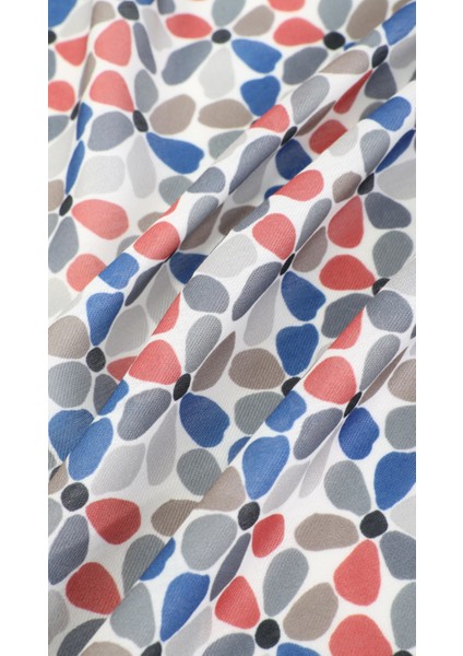 Çiçek Desenli Gri Eşarp 95X95 fiyatları