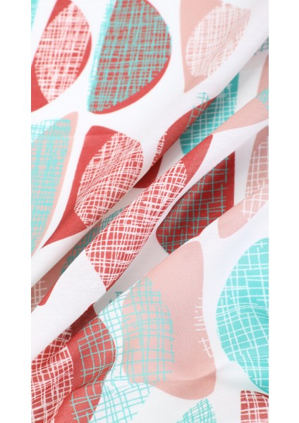 Desenli Kahverengi Eşarp 95X95 fiyatları