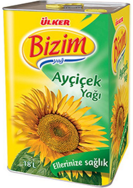 - Ayçiçekyaği (1 x 18 Lt) Bizim 12