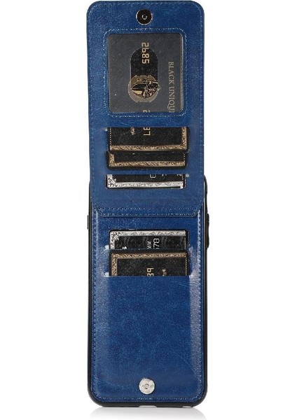 Kredi Toka ile IPhone 6/6s Premium Deri Kart Sahibinin ile Uyumlu (Yurt Dışından)