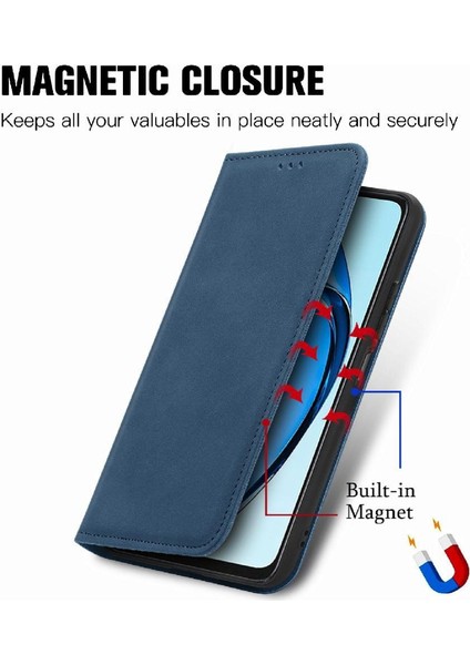 Oppo A60 4g Için Flip Case Basit Iş Deri Kılıf Kapak Çevirin Cüzdan (Yurt Dışından) indirimleri