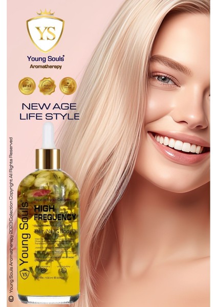 Aromatherapy High Frequency Multi Use Oil Yüksek Frekans Yüz Saç Tırnak & Vücut Bakım Kuru Yağ 100ml fiyatları
