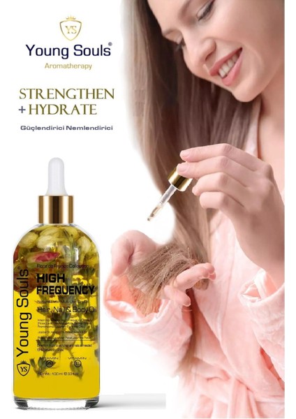 Aromatherapy High Frequency Multi Use Oil Yüksek Frekans Yüz Saç Tırnak & Vücut Bakım Kuru Yağ 100ml modelleri