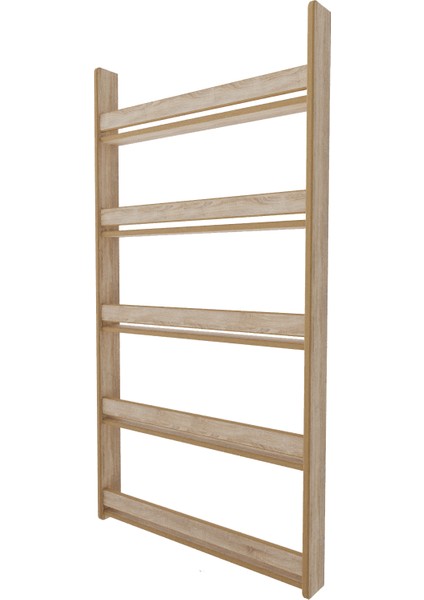 Montessori 5 Raflı Mdf Çocuk Kitaplığı 154*80 cm - sonoma modelleri