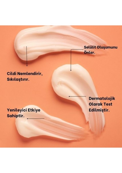 The Shedi Body Cream, Sıkılaştırıcı, Çatlak Giderici, Onarıcı ve Selülit Karşıtı Vücut Kremi