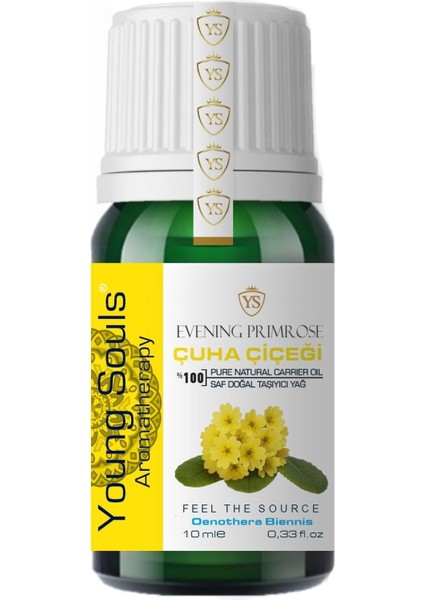Aromatherapy Primrose Carrier Oil Çuha Çiçeği Taşıyıcı Yağ 10 ml indirimleri