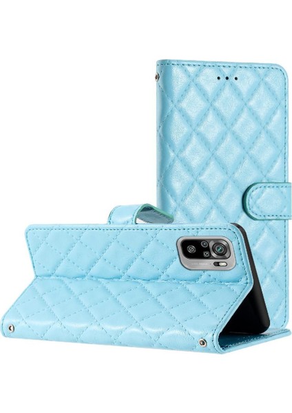 Xiaomi Redmi Not 10S Için Flip Case Pu Deri Cüzdan Manyetik Folio Kart (Yurt Dışından)