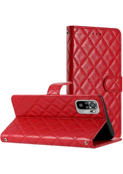 Xiaomi Redmi Not 10 Için Flip Case 4g Pu Deri Cüzdan Tpu Darbeye (Yurt Dışından) indirimleri