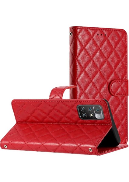 Xiaomi Redmi Için Flip Case 10 Kickstand Manyetik Folio Kart Yuvaları Tutucu (Yurt Dışından)