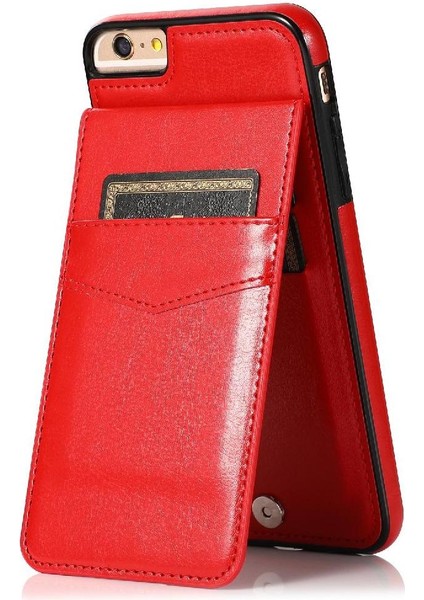 IPhone 6 Plus/6s Plus Kart Tutucu Manyetik Toka Kickstand ile Uyumlu (Yurt Dışından) fırsatları