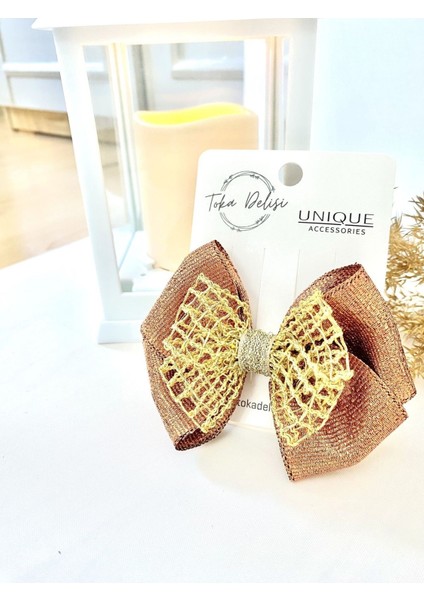 Luxury Son Trend Fiyonk Toka, El Yapımı Özel Günler Parlak Renkli Toka Hediye