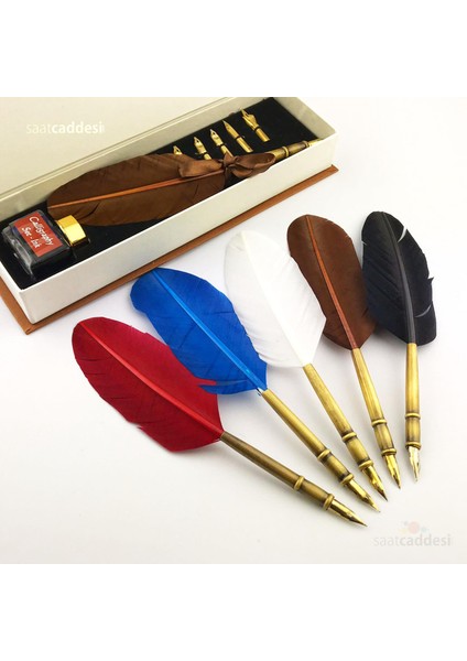 Steel Pen Kuş Tüyü Divit Kalem Seti Kaligrafi Kalemi fiyatları