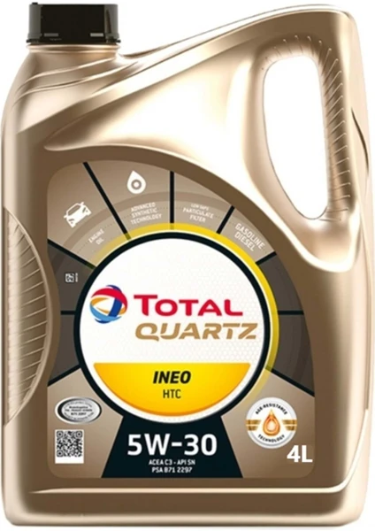 Quartz Ineo Htc 5W-30 4 Litre Motor Yağı (Üretim Yılı: 2024)