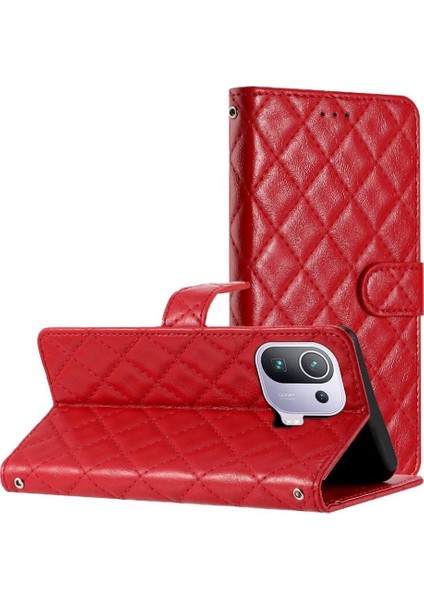 Xiaomi 11 Için Flip Case Pro Kickstand Kart Yuvaları Tutucu Pu Deri Cüzdan (Yurt Dışından)