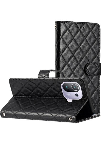 Xiaomi 11 Için Flip Case Pro Kickstand Kart Yuvaları Tutucu Pu Deri Cüzdan (Yurt Dışından)