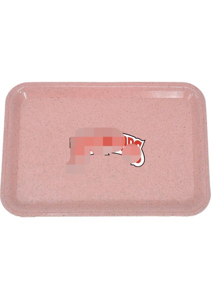1 Adet Pembe Stil 18*12.5cm Şeker Yuvarlama Tepsisi Biyolojik Parçalanabilen Plastik Sigara Tepsisi Tütün Plakası Duman Sigara Kağıt Tepsisi (Yurt Dışından)