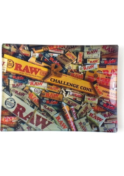 No.2 Tarzı 7x 4.5 Kırılmaz Cam Tabak Ot Rulo Tepsiği - Sigara Aksesuarı (Yurt Dışından)