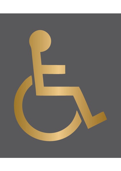 Engelli Işareti Sticker 00094