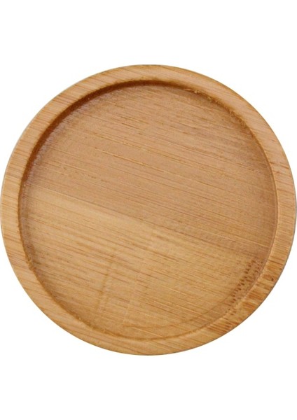 10CM Tarzı Yuvarlak Bitki Saksı Tepsisi Bambu Macetas Çiçek Saksısı Için Bitki Tabağı Kaktüs Bitki Saksı Tepsi Modern Seramik Saksı Için (Yurt Dışından)