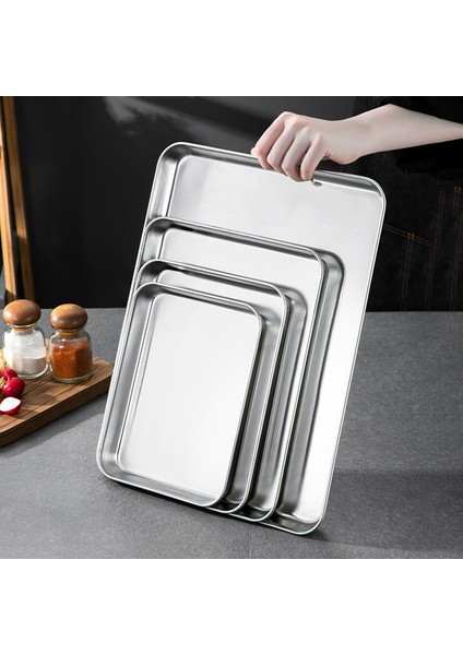 B Tarzı Paslanmaz Çelik Dikdörtgen Yiyecek Tepsileri Barbekü Meyve Ekmek Saklama Tabak Mutfak Buharda Pişirme Derin Tavalar Yemek Servisi Fırın Tepsileri Pişirme Araçları (Yurt Dışından) fiyatları