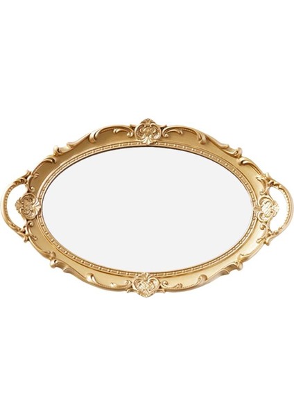 Avrupa Depolama Tepsi Kozmetik Tepsi Depolama Tabak Parfüm Tabak Mutfak Depolama Tepsi Altın (Yurt Dışından) fırsatları