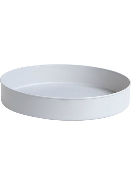 Gri Stil 360 Derece Dönebilen Dolap Düzenleyici Mutfak Banyo Kozmetik Döner Depolama Tepsisi Kaymaz Yuvarlak Raf Tabak (Yurt Dışından)