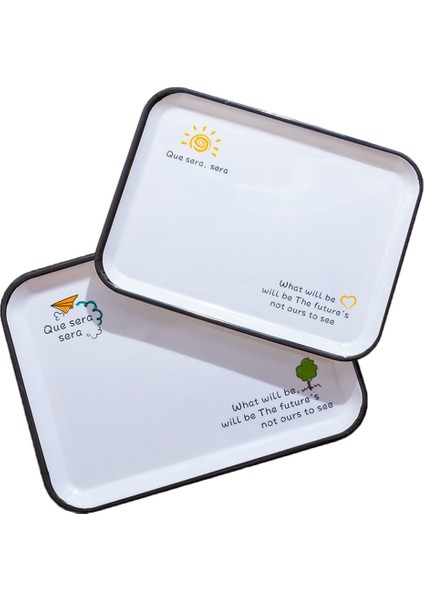 ÇAM40X30X2CM Stili Çay Kahvaltı Ekmek Atıştırmalık Saklama Tepsileri Plastik Tatlı Sunum Tepsisi Kare Aksesuarlar Kozmetik Tabak (Yurt Dışından) fiyatları