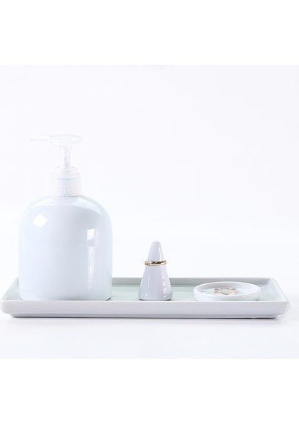 1pcs Small Style Japon Tarzı Dikdörtgen Seramik Tepsi Tabak Beyaz Porselen Dikdörtgen Tabak Ağız Gargara Bardağı Tepsi Banyo Yaşam Depolama Tepsi (Yurt Dışından) fırsatları