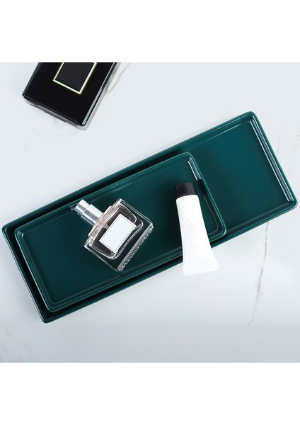 1pcs Small Style Japon Tarzı Dikdörtgen Seramik Tepsi Tabak Beyaz Porselen Dikdörtgen Tabak Ağız Gargara Bardağı Tepsi Banyo Yaşam Depolama Tepsi (Yurt Dışından) indirimleri