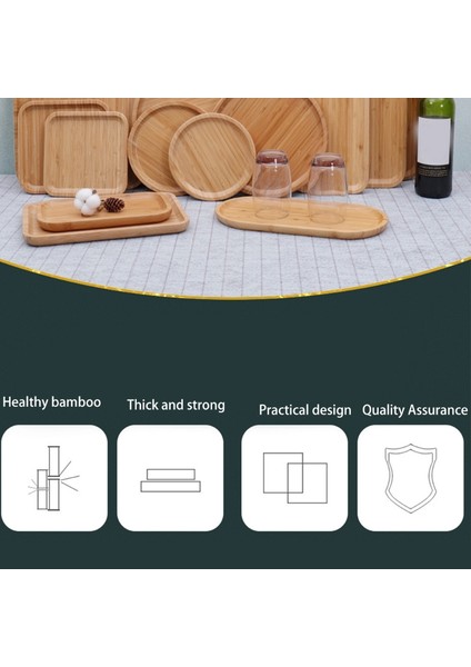 30CM Tarzı 30 cm Ahşap Yuvarlak Servis Tepsisi Ahşap Tabak Çay Yiyecekler Içecekler Tablası Yemek Tabakları Akşam Yemeği Dana Bifteği Meyve Atıştırmalık Tepsi (Yurt Dışından) indirimleri