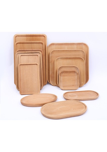 Yuvarlak 13CM Stili Kayın Katı Ahşap Saklama Tepsileri Dekoratif Tatlı Meyve Ekmek Ahşap Tabaklar Dikdörtgen Yuvarlak Fincan Çay Tepsi Tabak Sofra Takımı (Yurt Dışından) modelleri