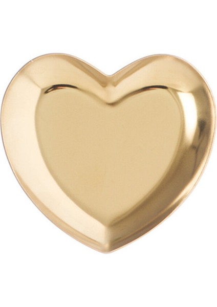 No.1 Tarzı Kalp Şekilli Takı Yüzük Saklama Tepsi Tutucu Zincir Küpe Şeker Fındık Organizatör Tepsi Ev Dekorasyonu Saklama Tabak 3 Renk (Yurt Dışından)