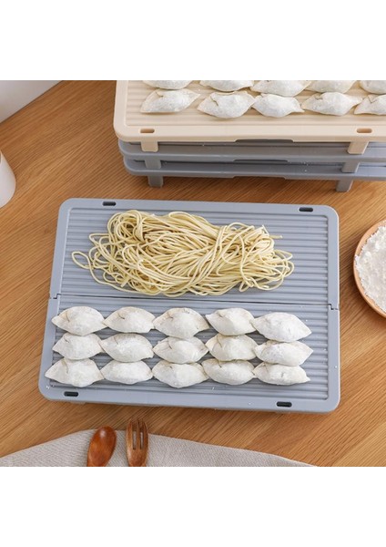 No.1 Tarzı Dumpling Perde Makarna Tek Kat Kapak Paspas Yaratıcı Mutfak Katlanabilir Paspas Kapak Perde Dumpling Tepsi Koymak (Yurt Dışından) fiyatları