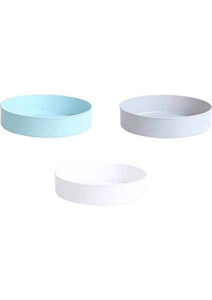 Mavi Tarzı Derece Dönebilen Tepsi Mutfak Saklama Kabı Baharat Kavanozu Kozmetik Abs Tepsi Mutfak Aksesuarları Sos Saklama Kutusu (Yurt Dışından) indirimleri