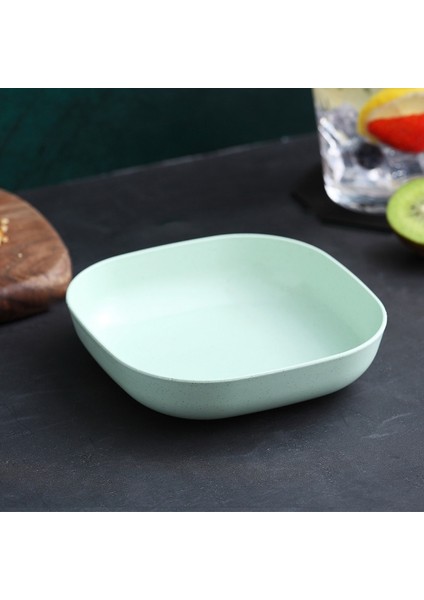 G Tarzı Buğday Sapı Kaseler Masaüstü Alın Yemek Tabağı Kek Meyve Tatlı Mutfak Tabakları Aksesuarlar Trayler (Yurt Dışından)