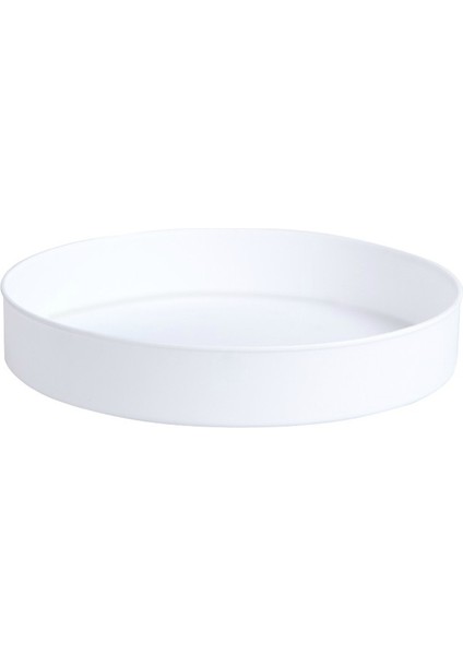 Beyaz Stil Derece Dönebilen Tepsi Mutfak Saklama Kabı Baharat Kavanozu Kozmetik Abs Tepsi Mutfak Aksesuarları Sos Saklama Kutusu (Yurt Dışından)