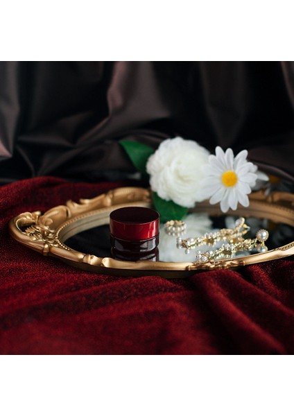 C Tipi Altın Stili Avrupa Depolama Tepsi Kozmetik Tepsi Depolama Tabak Parfüm Tabak Retro Bakkal Ayna Vintage Avrupa Ayna Gösteri Altın (Yurt Dışından) fırsatları