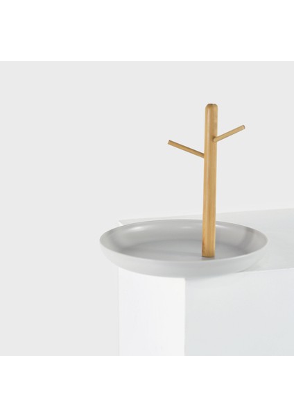 Gri Tarzı Nordik Basit Yuvarlak Depolama Tepsi Yatak Odası Masaüstü Taşınabilir Kozmetik Takı Süsler Düzenleyici (Yurt Dışından) indirimleri