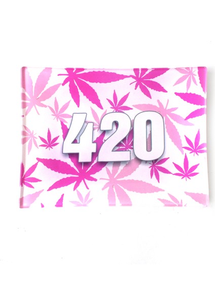 420 B Stili 7x 4.5 Kırılmaz Kırılmaz Kristal Temperli K Kız Çiçek Desenli Cam Ot Rulo Tepsisi Duman Aksesuarı (Yurt Dışından) fiyatları