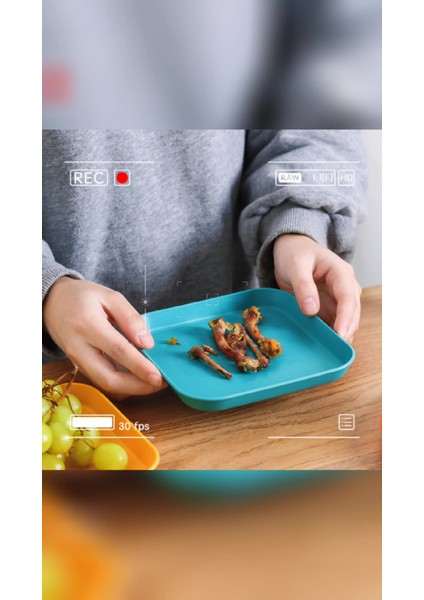 Sarı Raf Stili Plastik Tabaklar Yeniden Kullanılabilir, Kırılmaz Dayanıklı Plastik Yemek Tabakları Bpa Içermez Bulaşık Makinesinde Güvenli Ev, Mutfak, Yemek, Dış Mekan Kullanımı Için (Yurt Dışından) modelleri