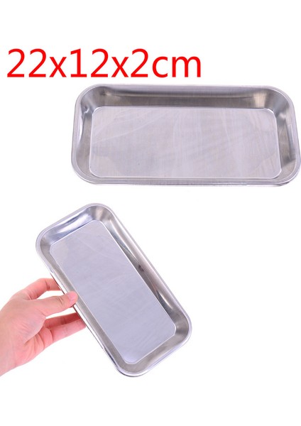 30CM Tarzı Paslanmaz Çelik Cerrahi Diş Tepsisi Çevre Dostu Pratik Kullanışlı Popüler Tepsi Lab Cihaz Depolama Diş Hassaslık (Yurt Dışından) fiyatları