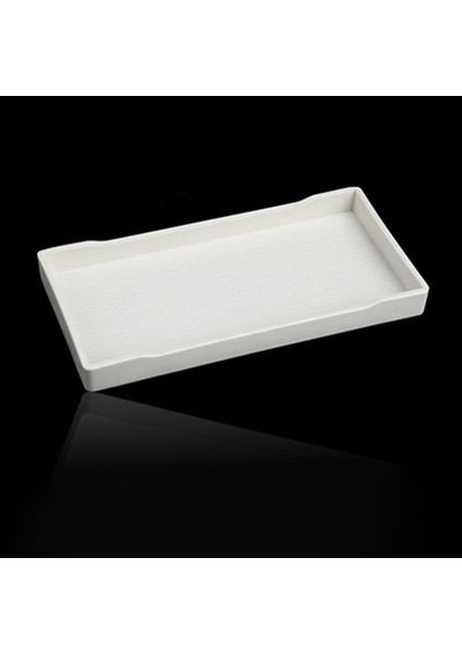 Wt1 20.5X10.3X2.1CM Style Plastik Dikdörtgen Otel Saklama Tepsisi Kaymaz Su Bardağı Çay Tepsisi Gıda Kapları Banyo Yıkama Saklama Tepsileri (Yurt Dışından)