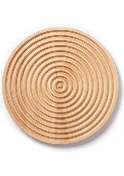 2. Tur Stili Su Dalga Tepsisi Tahta Doğrayıcı Blok Kayın Aromaterapi Saklama Rafı Çay Saati Tepsisi Tatlı Tabak Masa Dekorasyonu (Yurt Dışından)