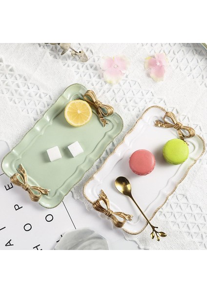 Mor Tarzı Reçine Nordic Süsleme Kase Takı Kozmetik Tepsi Şekerlik Tatlılık Küçük Saklama Tepsisi (Yurt Dışından) fırsatları